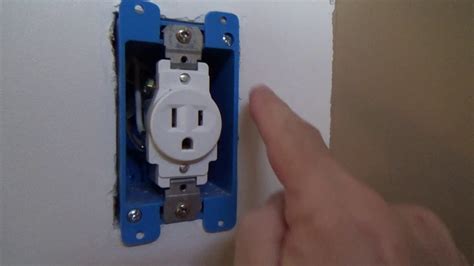 metal tabs to hold a loode electric box|How to fix loose switch/outlet boxes : r/DIY .